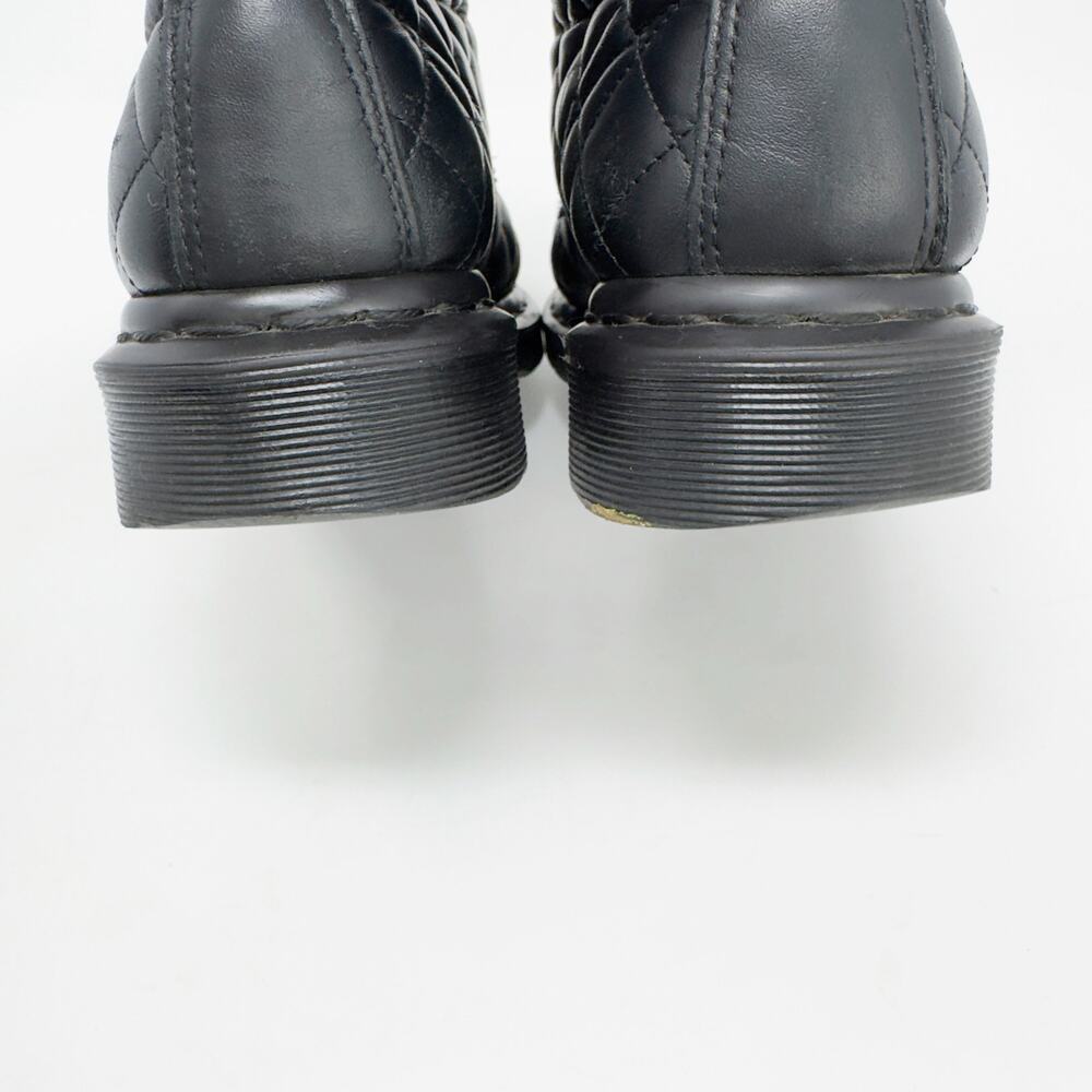 Dr. Marten's Quilted Black Leather Coralie Boot 39EU / 8W - Picture 6 of 8
